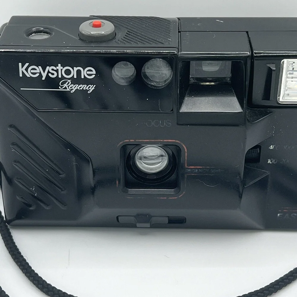Keystone Black Film Camera